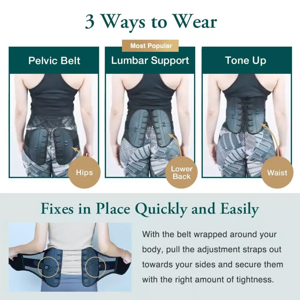 Theraviel™ Posture Corrector Belt
